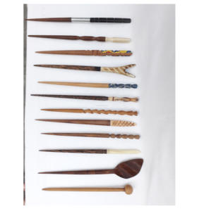 Palillos de madera hechos a mano - Product Image 5