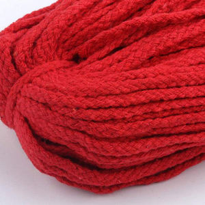 Cuerda de algodón de color rojo (1-10)mm - Product Image 4