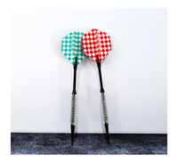 Vente en gros SDB CT6 Jeu de fléchettes 6 pièces à pointe souple personnalisé avec barils en alliage et tiges PA pour jeu de fléchettes électronique