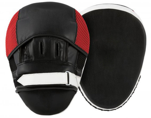 นวมต่อยมวยแบบเป้าซ้อมเตะทำจากหนัง PU ทนทานอุปกรณ์ต่อยแบบโค้งสำหรับต่อยมวยไทยมวยไทย - Product Image 1