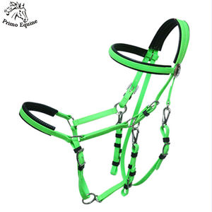 บังเหียนหนังพร้อมสายบังเหียนหนัง,สายบังเหียนหนังสำหรับขี่ม้า - Product Image 2