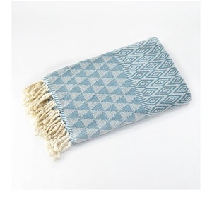 Faible quantité minimale de commande Conception Personnalisée Impression 100% Coton Biologique Oem Super Absorbant Sec Rapide Doux Épais Serviettes De Plage Gots Certificat - Product Image 5