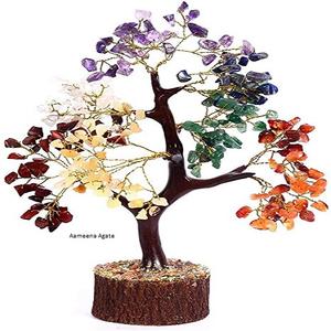 Meilleure vente naturel sept Chakra cristal arbre en gros 7 Chakra pierres précieuses arbres meilleure qualité sept Chakra arbre de guérison - Product Image 1