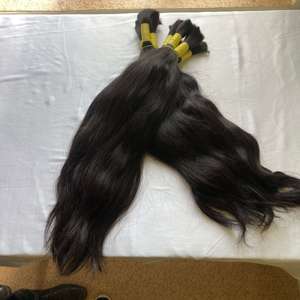 Extensiones de Cabello al Por Mayor, Cabello Virgen Crudo Sin Procesar de Alta Calidad, 100% Cabello Humano de Templo Indio, Paquetes de Extensiones - Product Image 2