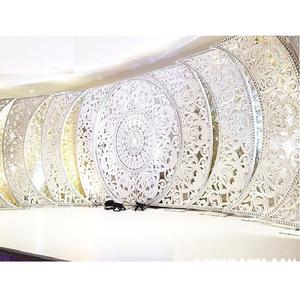 ฉากพื้นหลังสีขาวสำหรับงานแต่งชาวยิว,ฉากตกแต่งสำหรับงานแต่งงานงานแต่งงานสไตล์คริสเตียนหรูหรา - Product Image 1