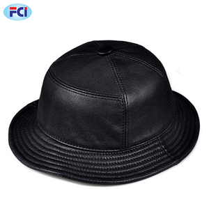 Sombrero Fedora marrón de piel auténtica para hombre, sombrero de piel de oveja, informal, británico, ala ancha de alta calidad, Otoño e Invierno - Product Image 2