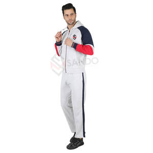 Survêtements de sport de jogging deux pièces pour hommes dernière conception survêtements d'hiver imprimés à séchage rapide coupe-vent respirant grande taille - Product Image 3