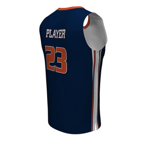 Diseña tu propia camiseta de baloncesto con el color de tu elección, el mejor uniforme de baloncesto reversible personalizado, fabricado por Marajdin Impex - Product Image 5