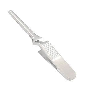 Bulldog Clamp Instrumentos quirúrgicos rectos Material de alta calidad Acero inoxidable plateado - Product Image 3