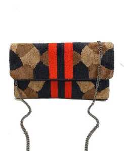 Sac à main brodé de fleurs à perles pour femme, pochette, portefeuille, costume de fête, nouvelle collection, 2020 - Product Image 1