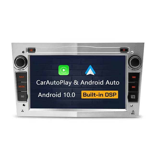 7 inch Touch Screen Android Auto Radio 2 Din Exclusive Driver Friendly UI with Built-In Carplay DSP for Vauxhall