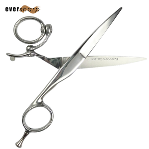 Eversharp Professional Hairdressing Scissors Stainless Steel 440C Sharp Blade Right Handed Long Handle Hair Salon Use - Product Image 5