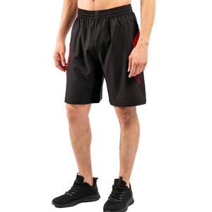 กางเกงขาสั้นเล่นยิมของผู้ชายมาใหม่กางเกงขาสั้นสำหรับออกกำลังกายแบบลำลองมีลายสีพื้นออกแบบได้ตามต้องการ - Product Image 4