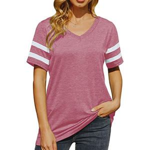 Camiseta de talla grande, camisetas informales de verano de alta calidad para mujer, camiseta de gran tamaño para mujer, camisetas de diseño personalizado con hombros caídos - Product Image 1
