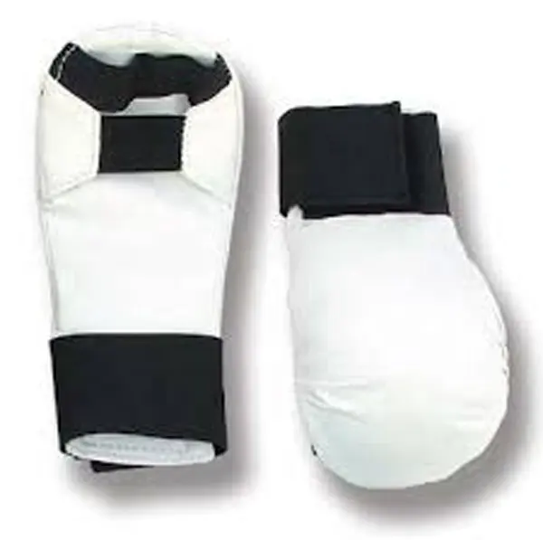 WKF одобренные перчатки для каратэ, рукавицы, тренировочное оборудование, новые высококачественные защитные перчатки из искусственной кожи для рук, перчатки для каратэ