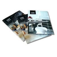 Impresión de libros personalizada Folleto doblado Encuadernación Venta al por menor Folleto Folletos Papel offset Cartón corrugado Tablero dúplex