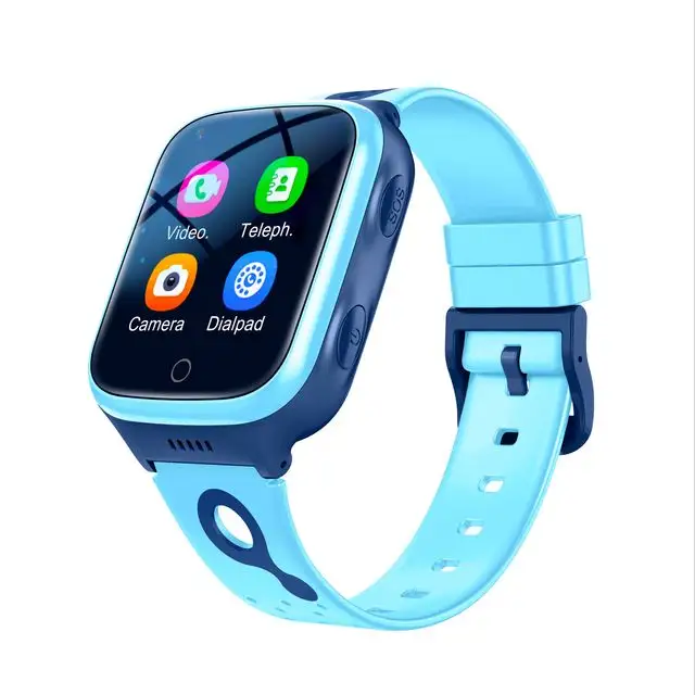 어린이 4G 스마트 시계 K9 1000mAh 화상 통화 GPS WiFi 위치 SOS 어린이 계산기 카메라 IP67 방수 SmartWatch 아기