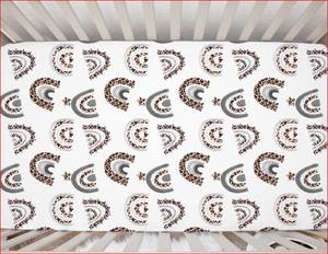 Drap de berceau pour bébé en coton biologique, vente en gros, nouvelle collection, 100% - Product Image 2