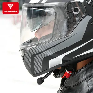Motowolf Wireless Headset Motorcycle Auto Helmet Earphone Speaker Answering Headset Helmet Accessories