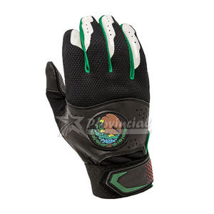 Gants de frappeur professionnels de baseball et de softball pour jeunes en cuir de mouton doux et confortables avec prix de logo personnalisé - Product Image 5