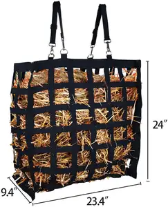 2020 Top Trend Selling Four Sided Slow Feed Hay Bag For Horse Stable