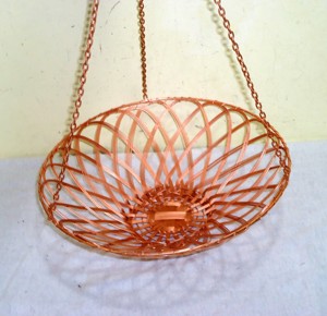 Cesta de almacenamiento de alambre de Metal dorado para cocina, cesta de frutas para uso doméstico, gran oferta - Product Image 5