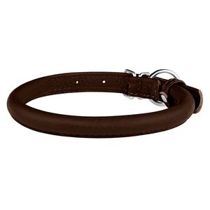 Collier universel en cuir pour chien, avec boucles en métal, corde ronde, accessoire pour animaux de compagnie, vente en gros - Product Image 2