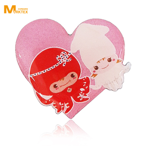 Cheap Custom Gold-Plated Metal <b>Badge</b> with UV Printing - Product Image 5