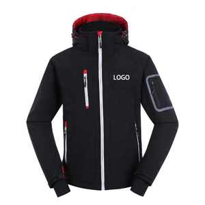 Chaqueta de Invierno Softshell Personalizable para Hombre, con Logotipo, Multicolor, Tallas Grandes, Ropa Deportiva para Adultos, Ecológica, Manga Larga - Product Image 4