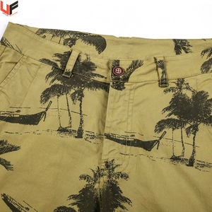 100% Cotton Printed Oversize Male <b>Shorts</b> Casual High Quality Summer Street Wear - Product Image 3