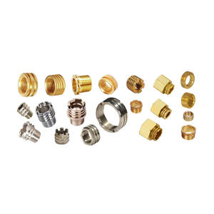 พรีเมี่ยมที่มีคุณภาพที่กำหนดเองทองเหลืองที่เหมาะสมแทรกอ่อนนุชสำหรับฮาร์ดแวร์ที่เหมาะสมที่มีอยู่ในราคาขายส่ง - Product Image 1