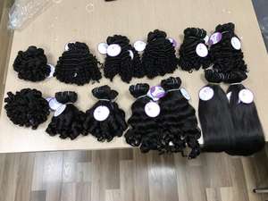 ขายส่งเวอร์จินเวียดนามผมรวมกลุ่มมนุษย์วิกผม - Product Image 2