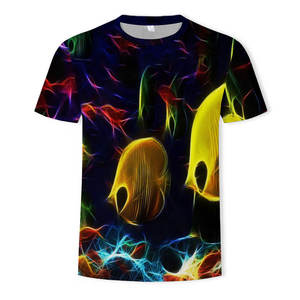 Camiseta de algodón de alta calidad para hombre, camisa masculina de diseño personalizado, informal, a la moda, venta al por mayor - Product Image 5