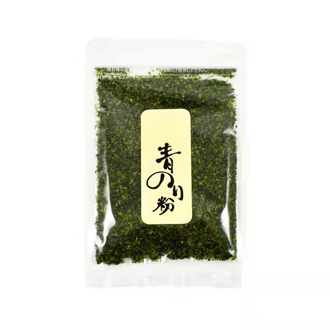 Wholesale Dried Seaweed Green Laver Aonori Ulva Lactuca Powder / Dry Sea Lettuce Flakes Food Grade