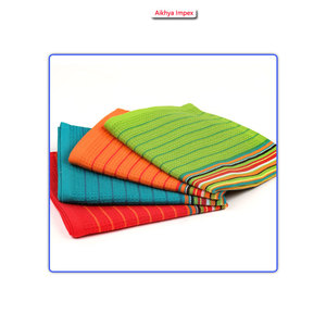 Pure and Organic Cotton Material Durable Salsa Waffle Weave Kitchen Towels - Product Image 1