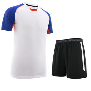 Camiseta de fútbol con estampado personalizado para equipos, conjunto de uniforme de fútbol con pantalones cortos y camiseta, kit de entrenamiento de fútbol para adultos con número - Product Image 4
