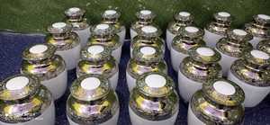 Odyssey ALUMINIO PET Cremaion Urn Estilo americano Metal Suministros funerarios para cenizas de mascotas Brassworld India - Product Image 4