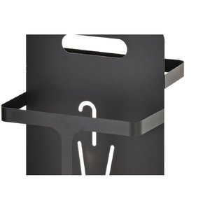 Soporte de paraguas de hierro plateado personalizado de alta calidad Diseño elegante con tamaño exterior y forma Fabricante de material de metal duradero - Product Image 4