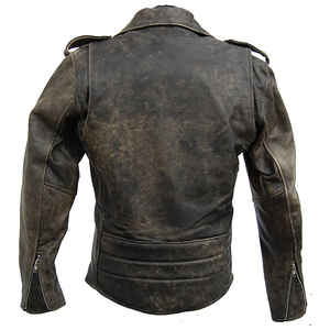 Chaqueta de cuero para motocicleta, diseño de moda de alta calidad, novedad - Product Image 2