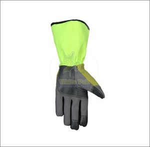 ถุงมือนิรภัยกันลื่นขนาด XL ออกแบบได้ตามที่ต้องการถุงมือทำงานช่างหนังนิ่มป้องกันแรงกระแทกป้องกันความร้อน - Product Image 3