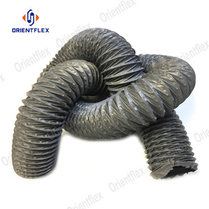 6 inch 12 inch dây gia cố linh hoạt Nylon vải Air Vent Duct Hose và ống dẫn - Product Image 1