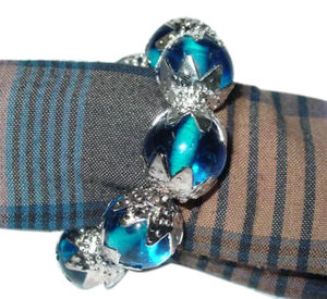 Rond de serviette pour la décoration strass clair découpé au Laser Vintage argent or accessoires mariage verre pièces couleur caractéristique main Eco - Product Image 5