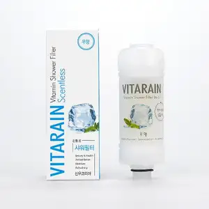 免费送货韩国批发Vitarain Vaitamin C生态水疗手无气味淋浴滤水器，用于硬水和氯