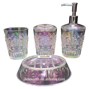 Jack Worth JD1159D Distributeur rond de lotion de savon en acrylique pour la cuisine et la salle de bain - Product Image 5