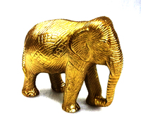 Éléphant décoratif en aluminium écologique, design Art Déco, durable, idéal pour un cadeau, décoration intérieure, décoration de table