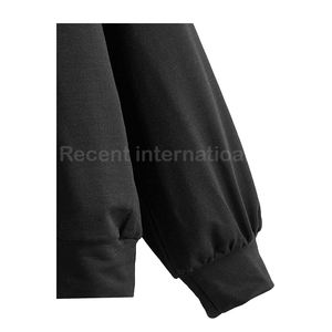 Sweat-shirt d'hiver pour homme à logo brodé personnalisé, en molleton écologique respirant et à séchage rapide, coupe ample, marque privée - Product Image 6