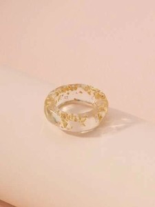 แหวนอะคริลิคสไตล์พื้นเมืองจากอินเดียทำมือสำหรับผู้หญิงและเด็กผู้หญิงดูคลาสสิคปรับสีและขนาดได้ตามต้องการ - Product Image 2