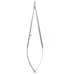 Micro Tijera Curva Tamaño 155 mm Instrumentos Dentales Quirúrgicos MAHERSI - Product Image 4