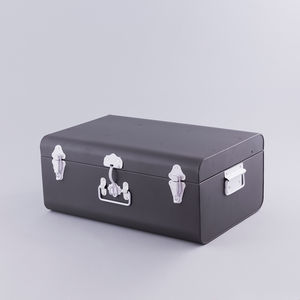 Glossy Red with Lock <b>Metal</b> Storage <b>Box</b> for Home Decor Use Best Selling High Quality Trunk <b>Box</b> - Product Image 4