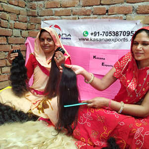 Venta al por mayor de pelucas de trama de pelo indio peruano recto virgen cutícula alineada negro estilos de las mujeres Natural Super Wave Genius Curl - Product Image 6